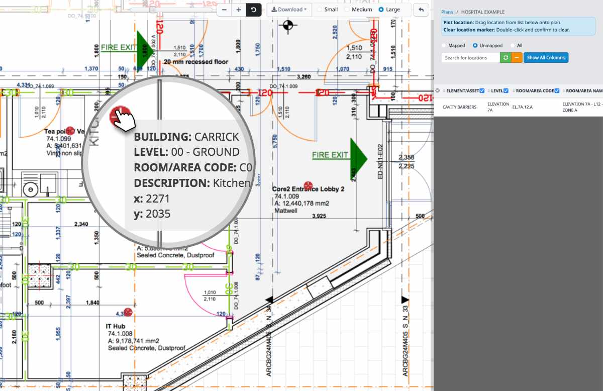 Plan Pinpoint Locations